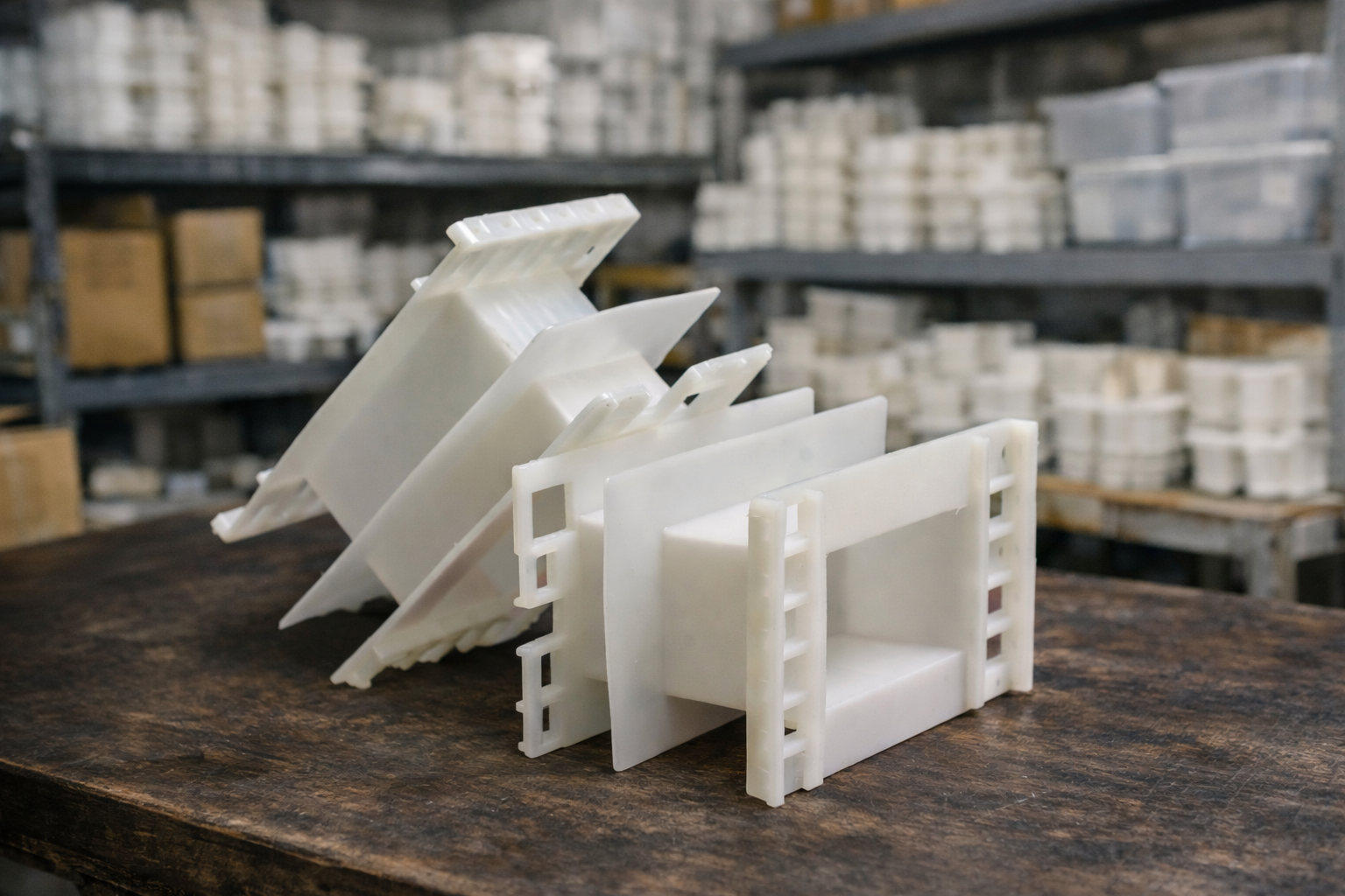 Engineering plastic components