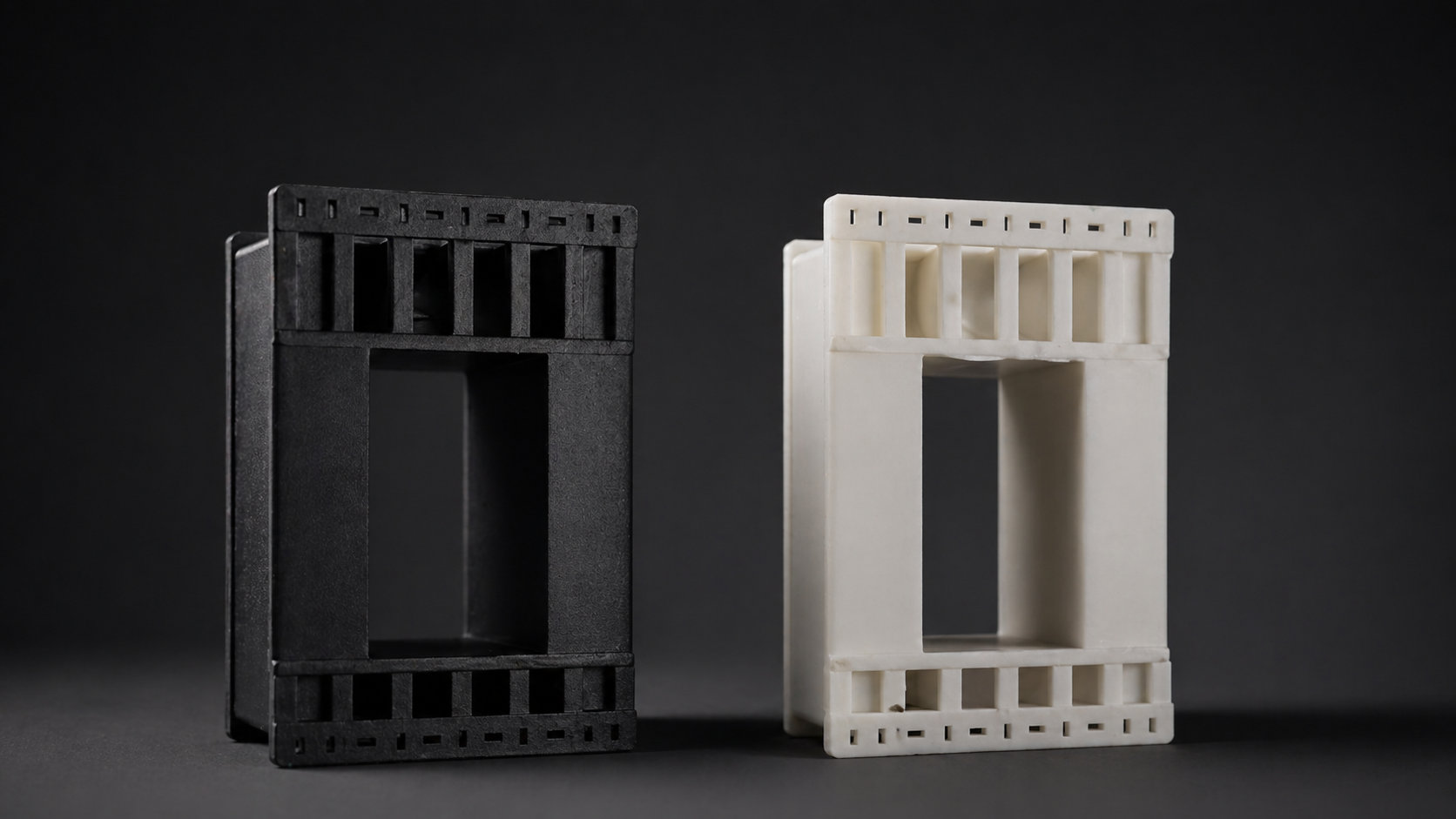 Moulded transformer bobbins